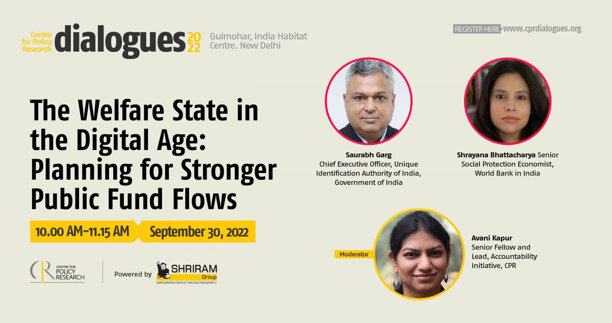 CPR Dialogues 2022: The Welfare State in the Digital Age